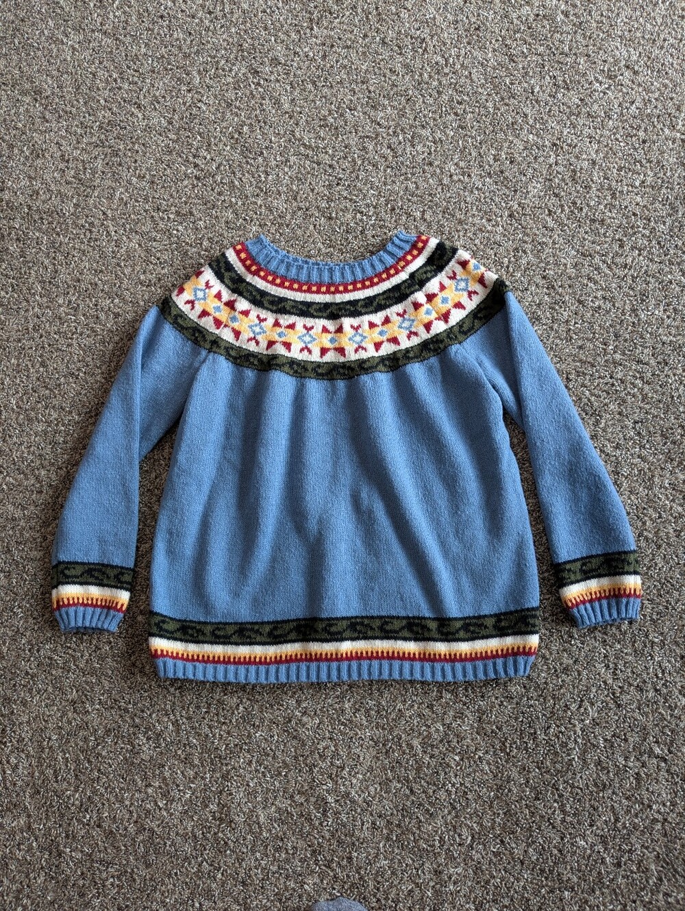Handknit Sweater Size Small Medium